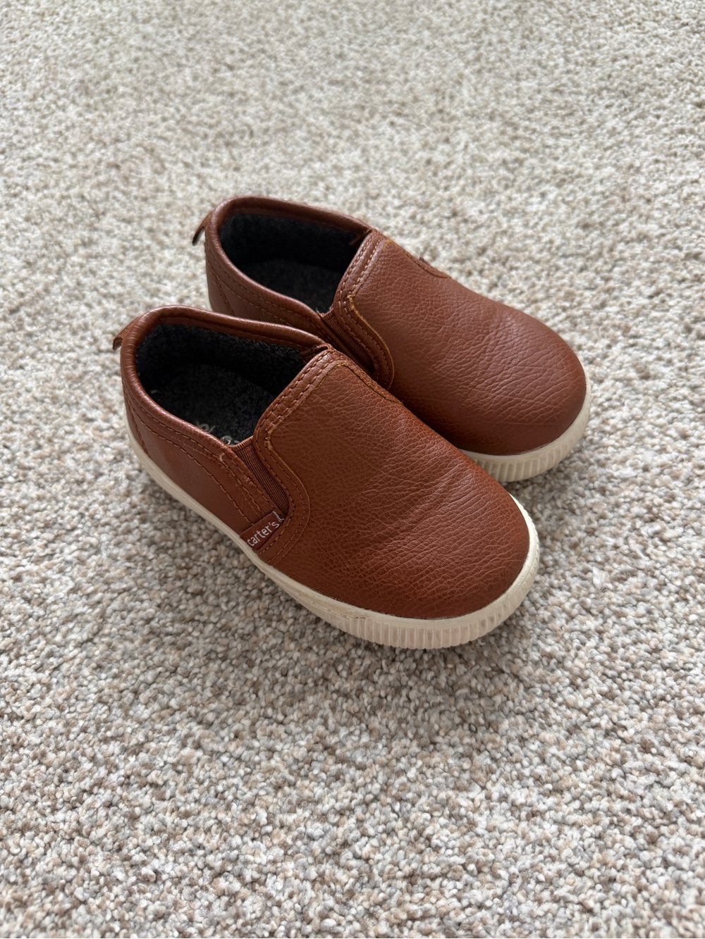 Carter's Brown Slip On Shoes